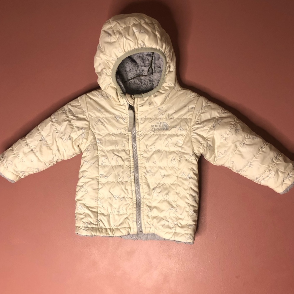 The North Face mussbud swirl reversible jacket